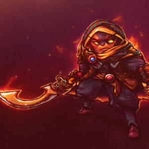 Loading Screen of the Wandering Flame