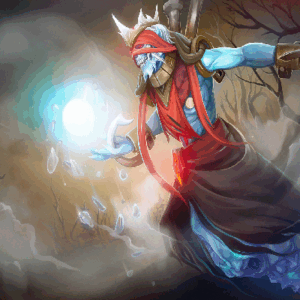 Garb of the Frost Lord Loading Screen