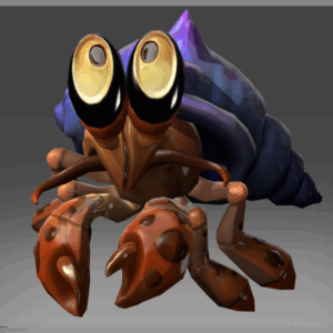 Hermes the Hermit Crab