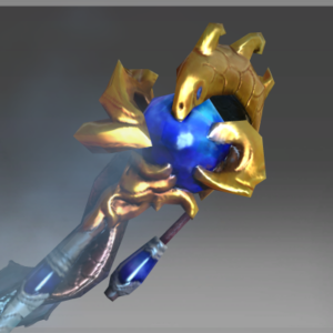Inscribed Dragonfish Sceptre