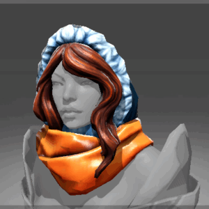 Inscribed Snowstorm Hood