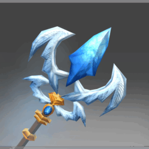 Inscribed Staff of the Frozen Feather