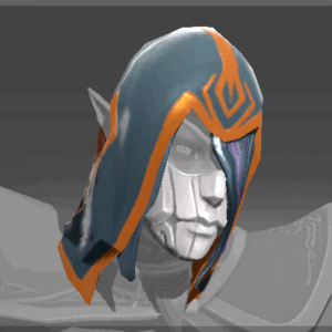 Inscribed Whispering Dead Mask