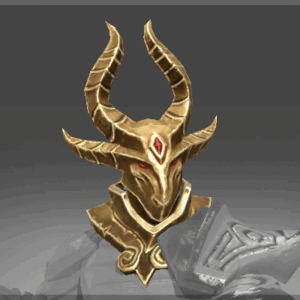 Armature of the Belligerent Ram Helm