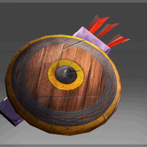 Auspicious Lost Hills Shield