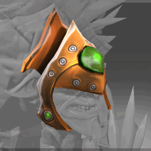 Frozen Emerald Frenzy Helmet