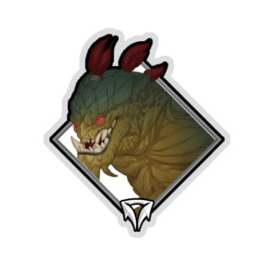 Glitter Crownfall Sticker - Graxx