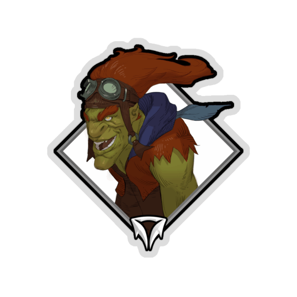 Holo Crownfall Sticker - Batrider
