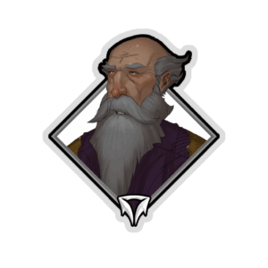 Holo Crownfall Sticker - Thrael