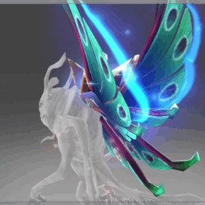 Infused Wings of the Ethereal Monarch