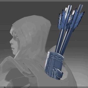 Inscribed Algid Falcon Quiver