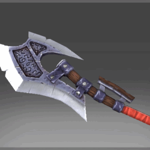 Inscribed Blade of the Fiend Cleaver