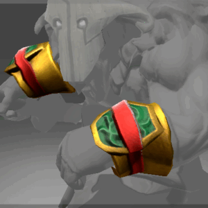 Inscribed Bracers of the Wandering Demon