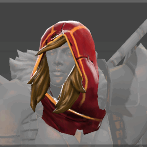 Inscribed Cowl of the Errant Soldier