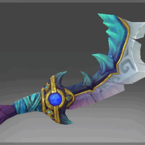 Inscribed Deep Warden's Prized Scimitar