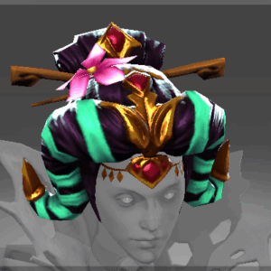 Inscribed Fatal Blossom Hairdress