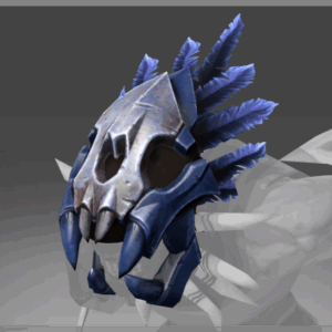 Inscribed Helm of the Primeval Predator
