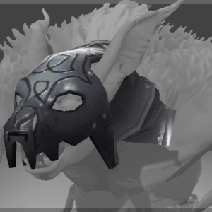 Inscribed Iron Bear's Skullcap