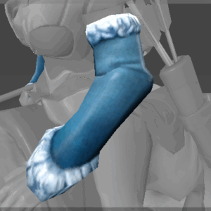 Inscribed Snowstorm Gloves