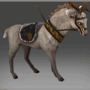 Inscribed Stag of the Northlight