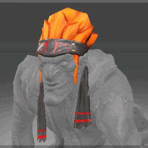 Auspicious Flamestitched Suitings Bandana