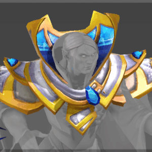 Auspicious Iceforged Shoulders