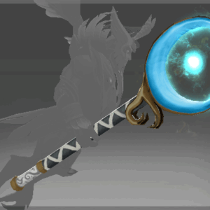 Auspicious Rune Forged Staff