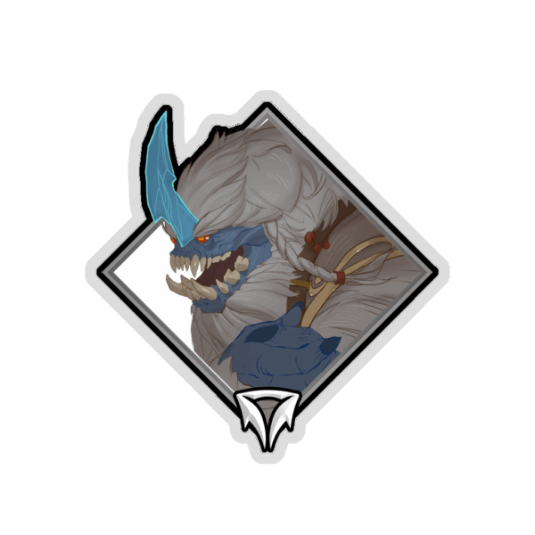 Crownfall Sticker - Abominable Snow Vendor