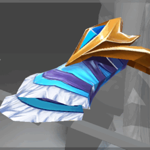 Cuffs of the Crystalline Comet