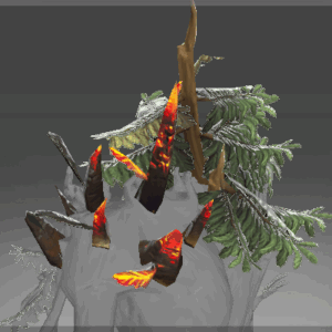 Emberbark Shoulders