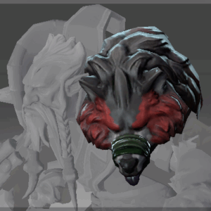 Genuine Trophy of the Wolf Hunter