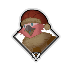 Glitter Crownfall Sticker - Bakeet (Parka)