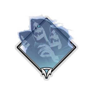 Glitter Crownfall Sticker - Skeleton Ancestors