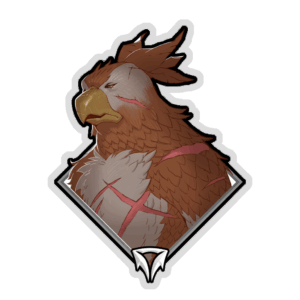Holo Crownfall Sticker - Gralla