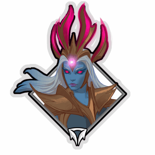 Holo Crownfall Sticker - Shen