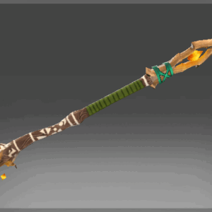 Inscribed Amberlight Spear