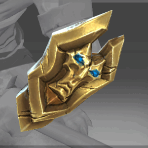 Inscribed Buckler of the Bramble Lord