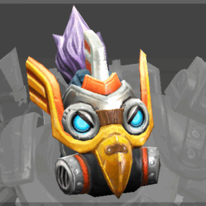 Inscribed Helmet of the Steelcrow