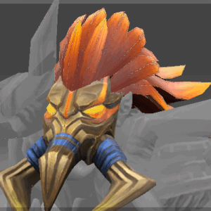 Inscribed Mask of the Primal Firewing