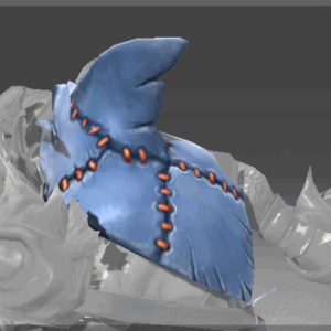 Inscribed Shark Fin Cape