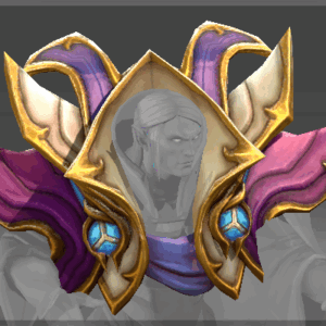 Inscribed Shoulders of Cadenza Magic Master