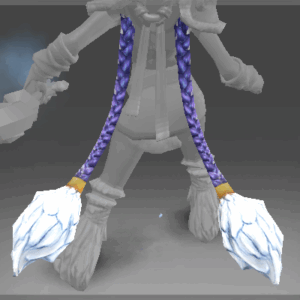 Inscribed Snowdrop Tassels