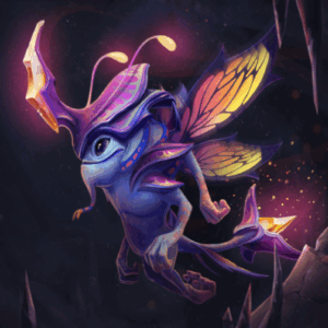 Luminous Scarab
