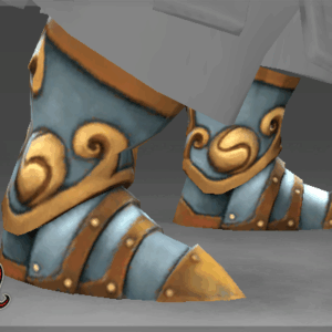 Sabatons of the Crested Cannoneer