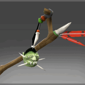 Shrunken Head Staff