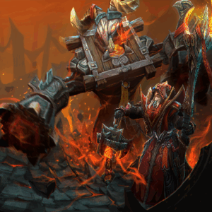 The Wailing Inferno Loading Screen
