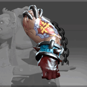 Emblazoned Arm of Delicacies of Butchery