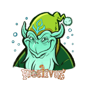 Frostivus 2023 Sticker - Necro Claus