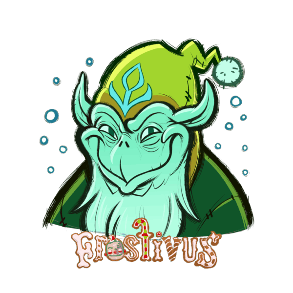 Frostivus 2023 Sticker - Necro Claus