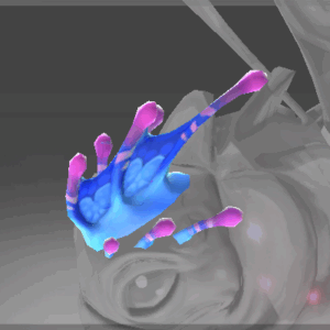 Inscribed Horns of the Eternal Nymph